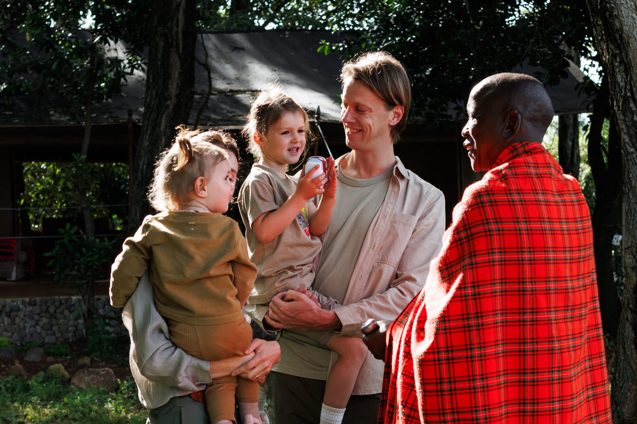 Basecamp Adventure Guest Welcome. Talek region. Maasai Mara.