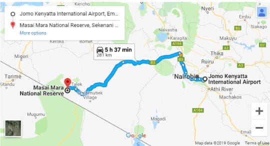 masai_mara_nairobi_route